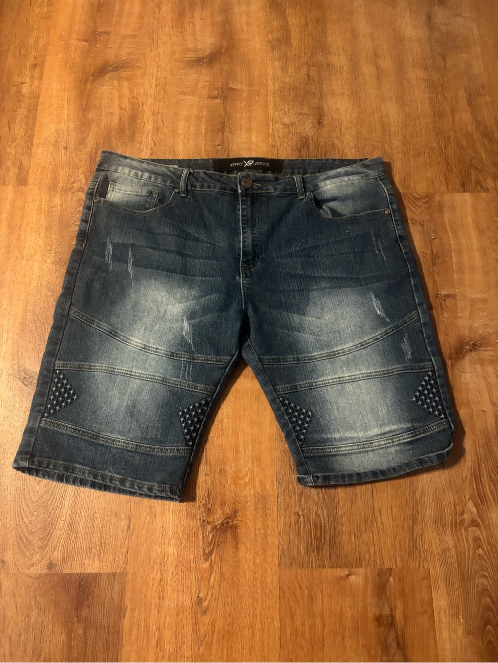 XRAY Jeans Denim Shorts Mens Size 40 Blue Baggy Style Streetwear